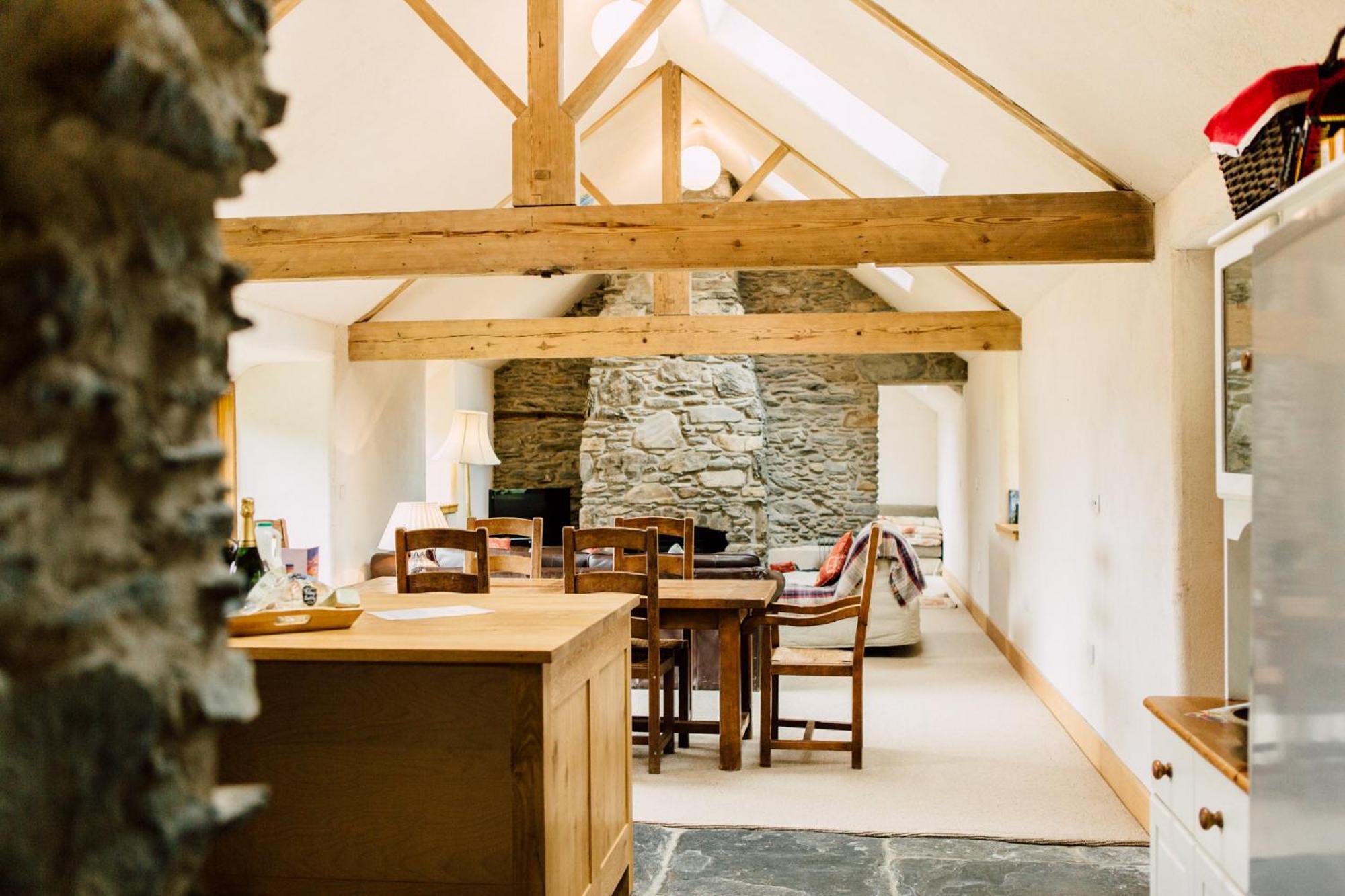 Villa Glyn Mawr Barn à Bala Extérieur photo