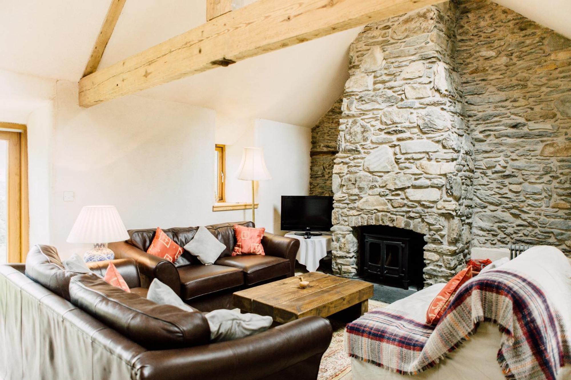 Villa Glyn Mawr Barn à Bala Extérieur photo